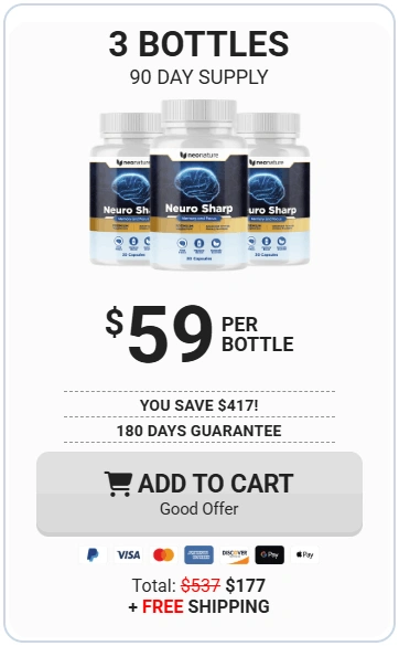Neuro Sharp 3 Bottle Price